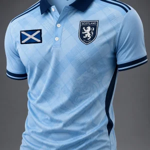 Men's UK Football Lover Scotland Printed polo shirt