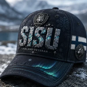Suomalainen veteraani Sisu unisex-pipo