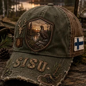 Unisex Suomen metsästyskausi Baseball Cap -kaisu