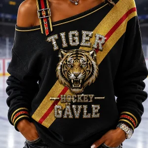 Svart guld tiger arv tanktröja