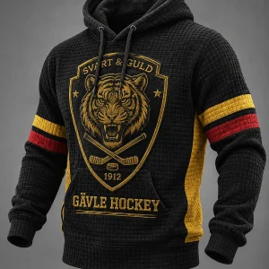 Gävle Hockey Tigermönstrad huvtröja