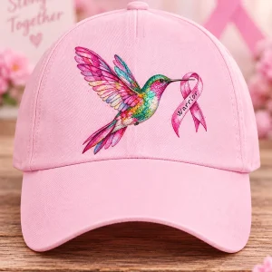 Unisex Rintasyövän tietoisuus Tuki tulostus Hat